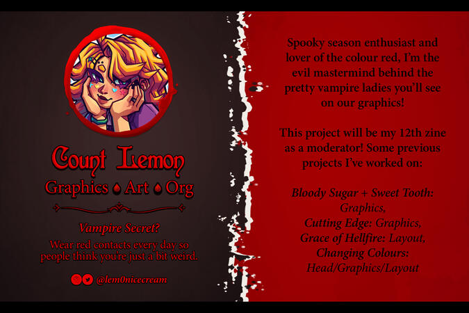 Count Lemon ~ He/Him ~ Graphics, Art, Organization Mod